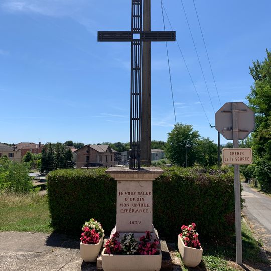 Croix 1843 de la route de l'Effondras