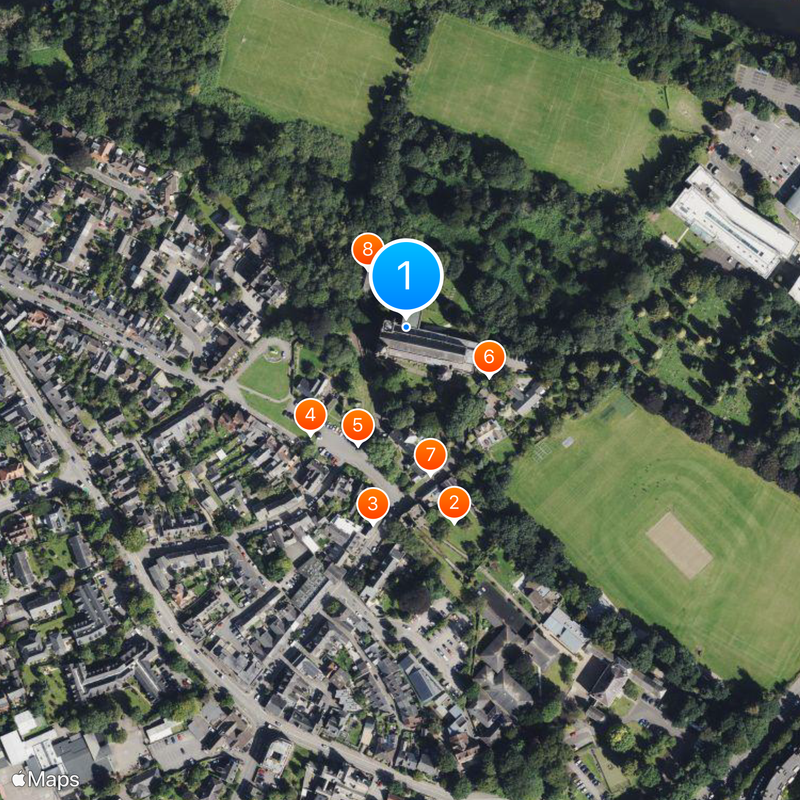 Llandaff Cathedral Mapa