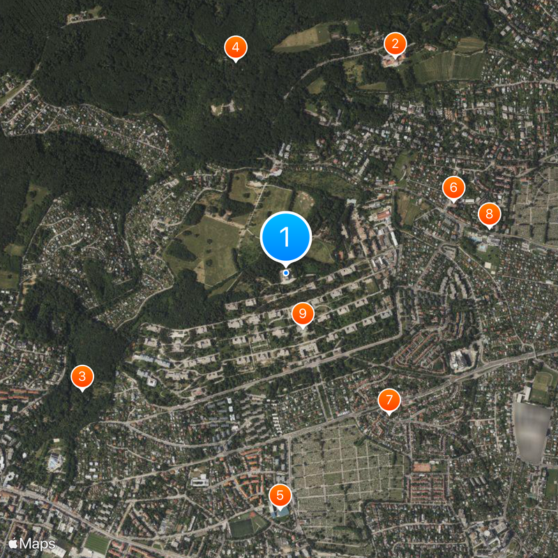 Kirche am Steinhof Carte