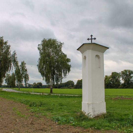 Boží muka na okraji Hlušovic