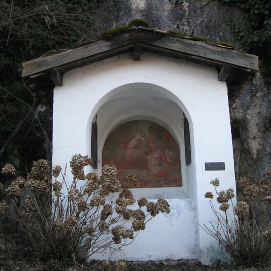 2nd station of the cross in Salurn