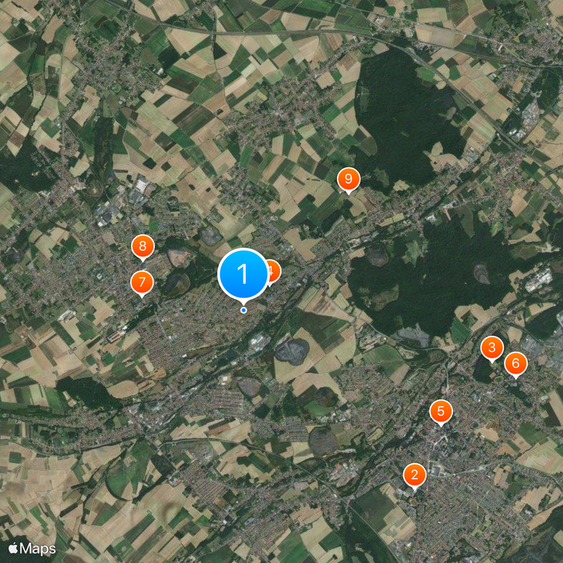 Artois Map