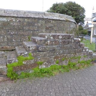 Mounting Block Near South Gateway Of Churchyard Of Church Of St Buryan