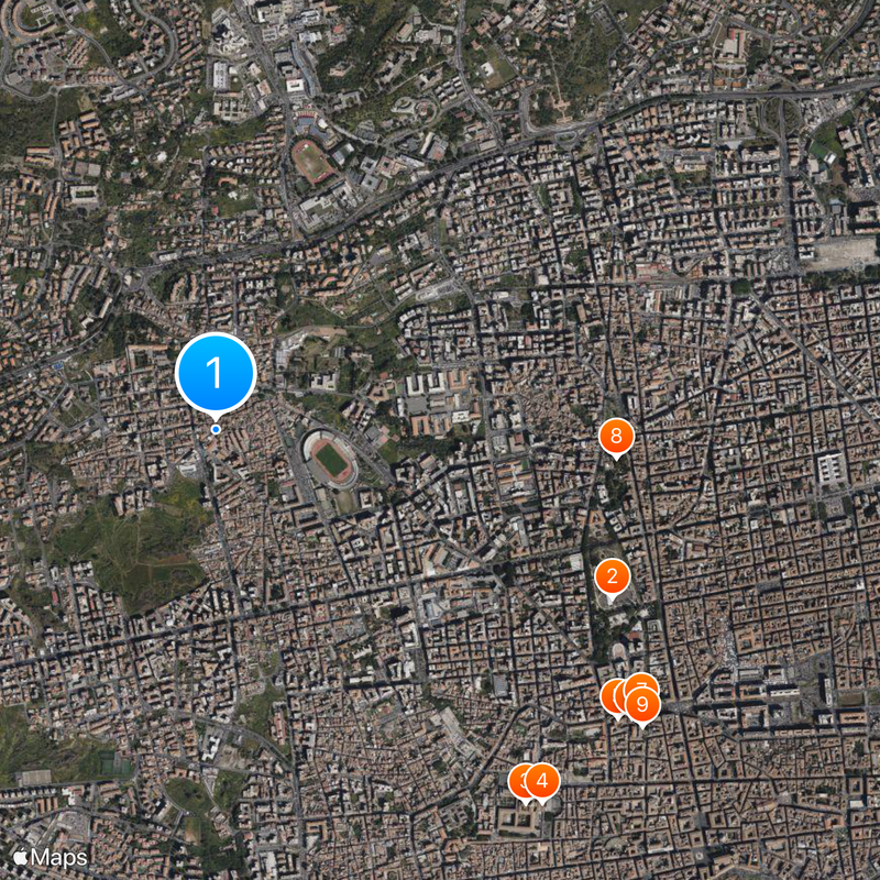 Province of Catania Map