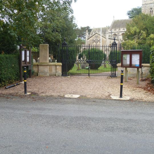 Churchyard Gateway And Boundary Wall At Church Of Saint Peter And Saint Paul