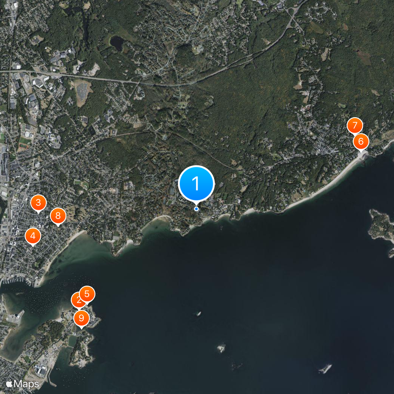 Endicott College Map