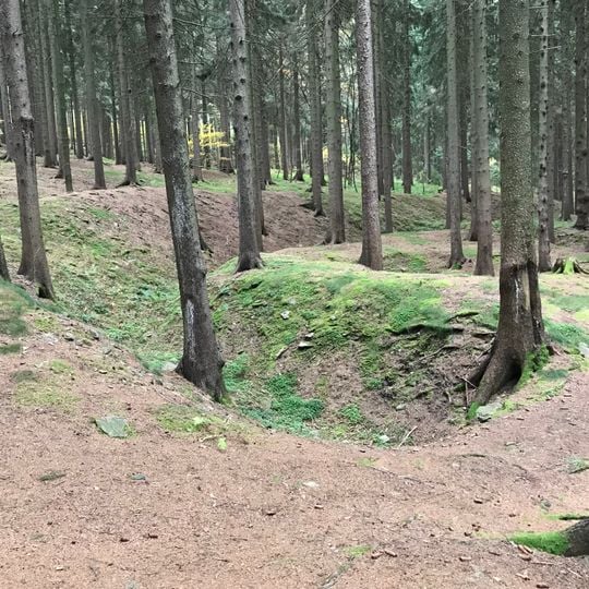 Bergbaulandschaft Fürstenberg  Hartmannsdorf b. Kirchberg
