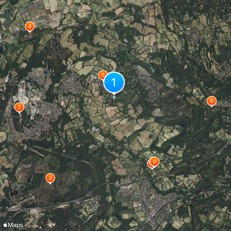 Headley Grange Carte