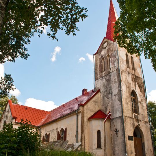 Lutheran church near Aizkraukle