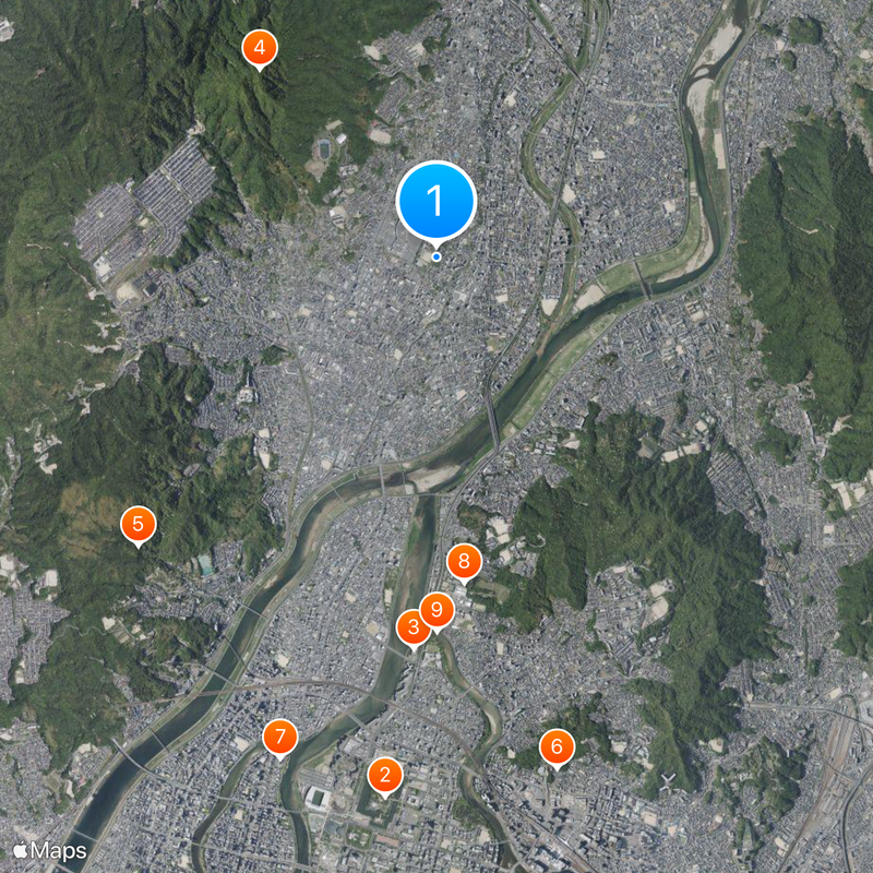 AICJ Junior and Senior High School Map