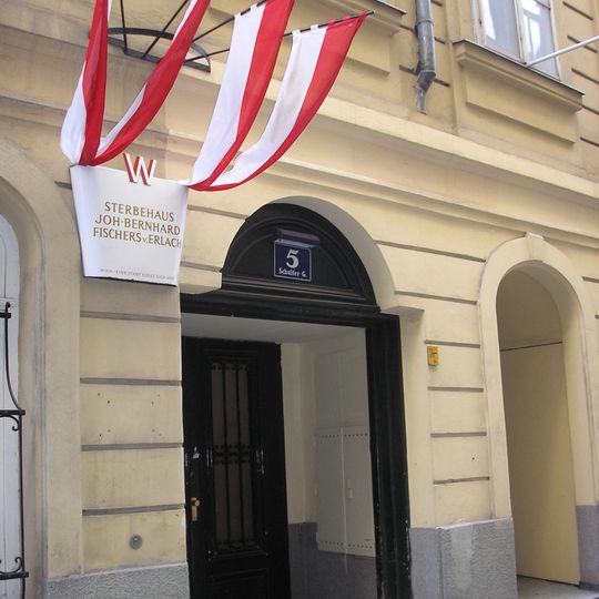 Sternhof, Sterbehaus von J. B. Fischer von Erlach