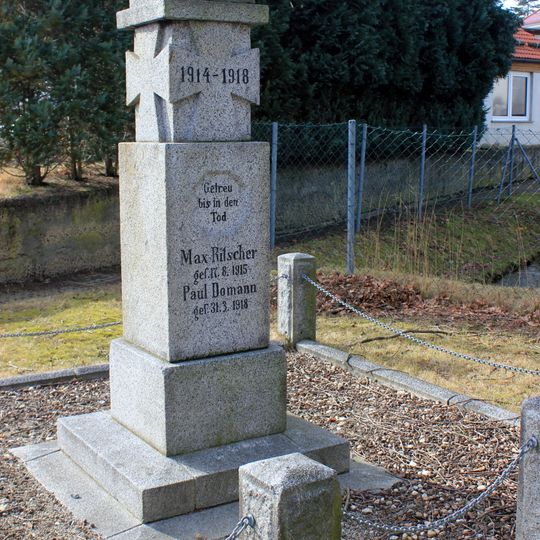 Denkmal für die Gefallenen des Ersten Weltkrieges Am Hang