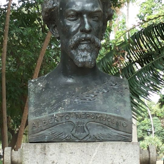 Alberto Nepomuceno no Passeio Público