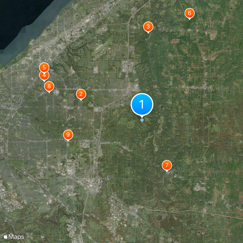 University School Map