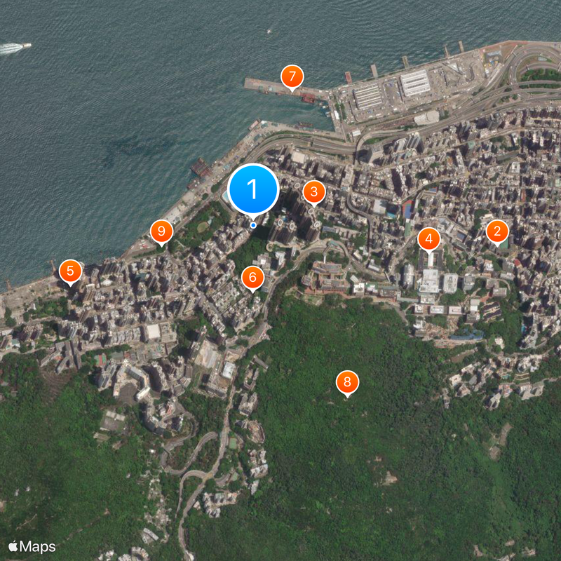 Sai Wan Map