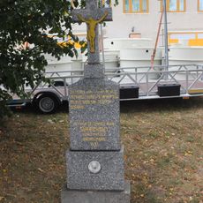 Kříž u JZD v Rudíkově