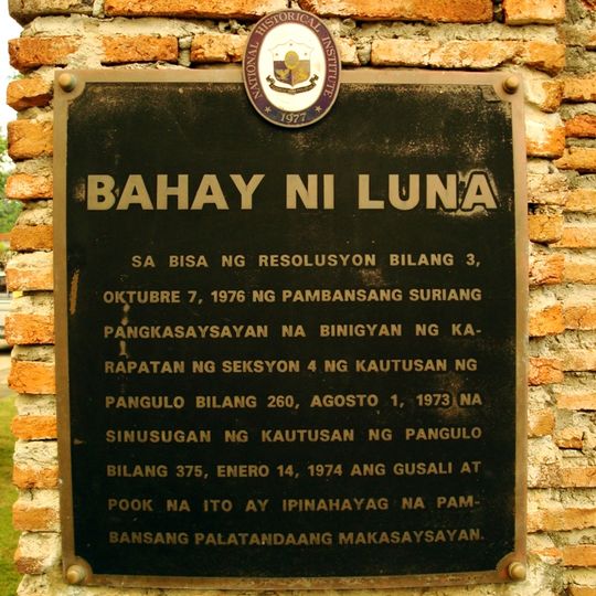 House of Luna historical marker