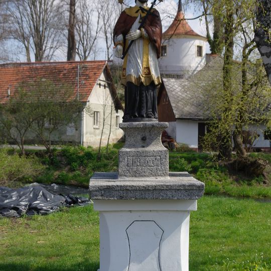 Statue of John of Nepomuk in Hrádek
