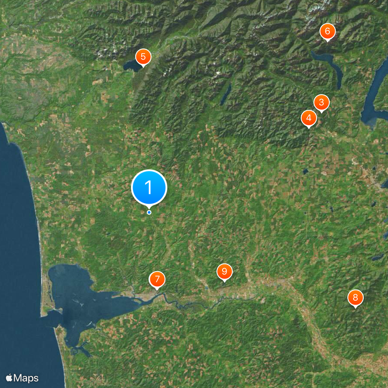 Grays Harbor County Map