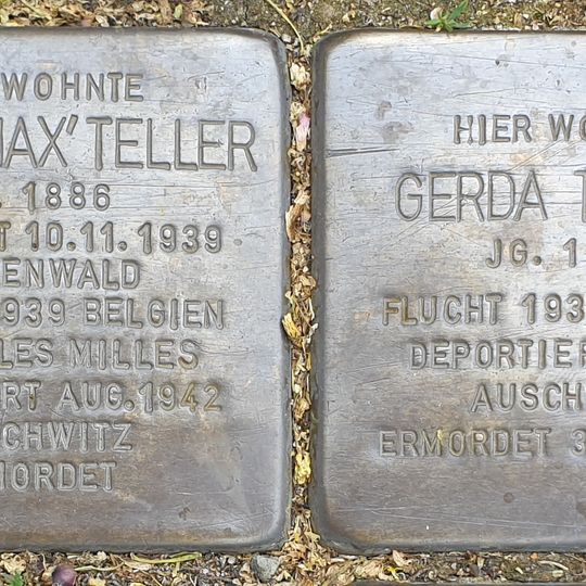 Stolperstein für Max Teller