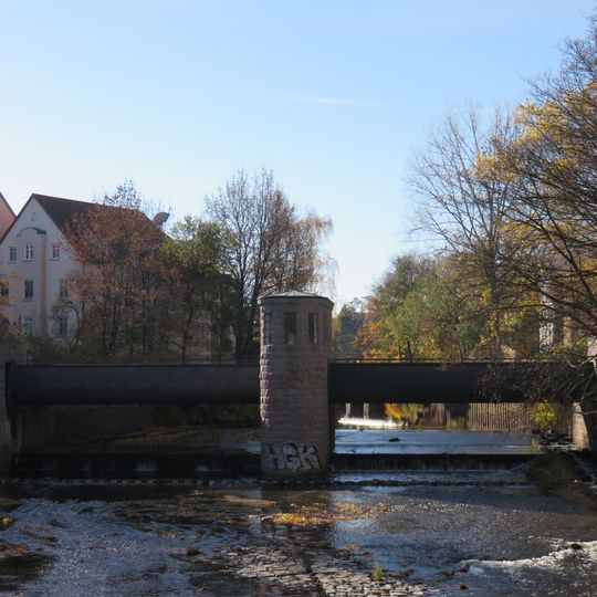 Wehr an Rochlitzer Straße Chemnitz-Zentrum