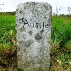 Milestone, Crohans, the angle of the road fork