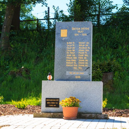 Památník obětem 1. sv. války v Horním Studenci