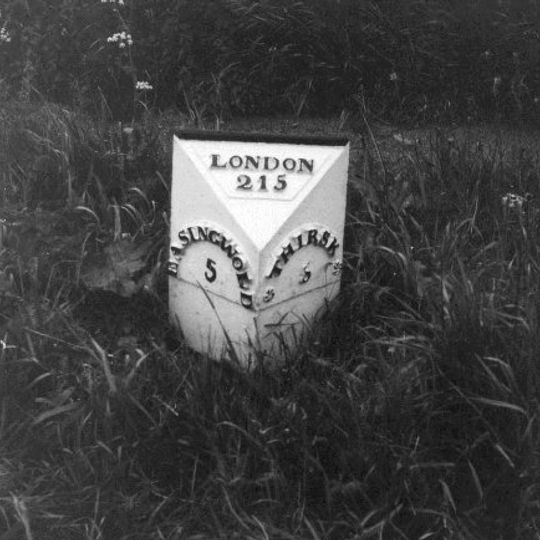 Mile Post On Birdforth Bridge