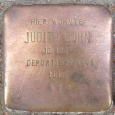 Stolperstein em memória de Judith Cohn