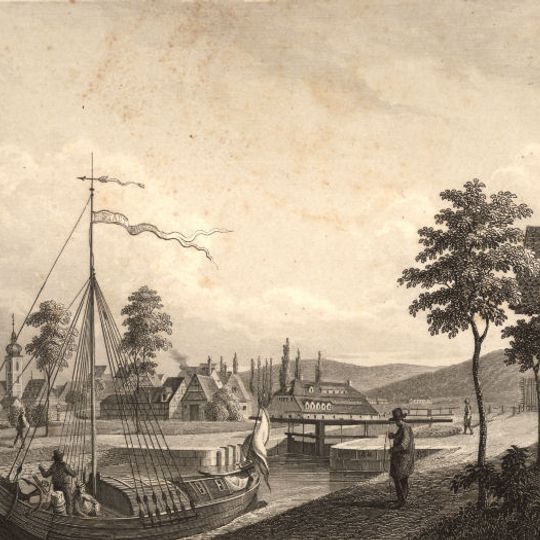 Schleuse 93 des Ludwig-Donau-Main-Kanals