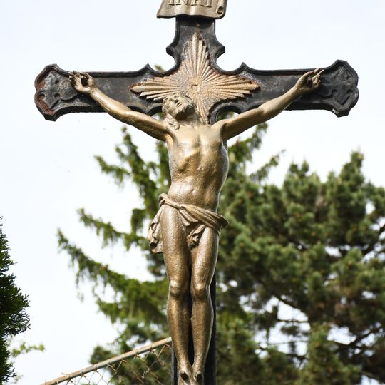 Wayside cross in Brno, Vinohrady street