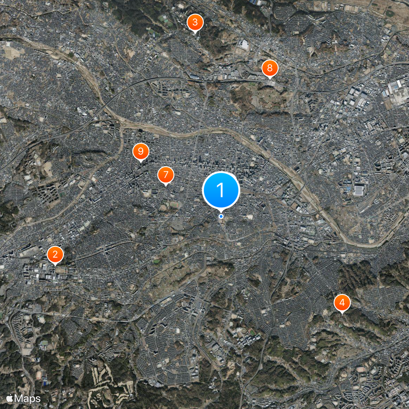 Hachioji Medical Prison Map