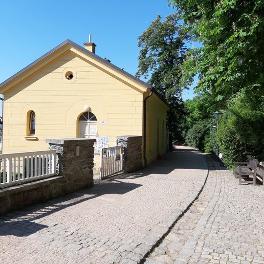 Budova zahradnictví na hradě Špilberk