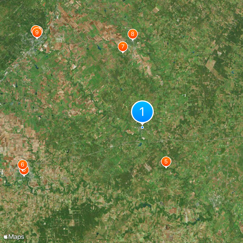 Luling Map
