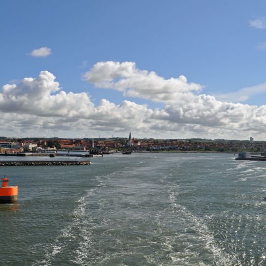 Rønne Havn breakwater lights