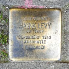 Stolperstein en memoria de Hanna Levy