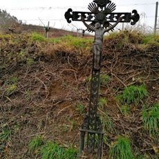 Eisenkreuz am Stoamandlweg in Schönberg am Kamp