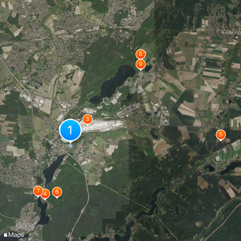 Rüdersdorf bei Berlin Map