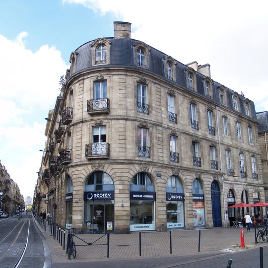 Immeuble, 38 quai Richelieu, cours d'Alsace