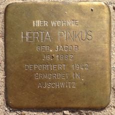 Stolperstein dedicated to Herta Pinkus