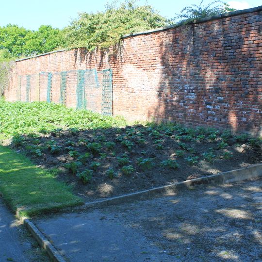 Rose Garden Wall at Temple Newsam