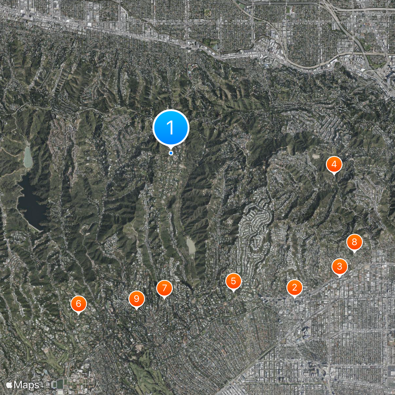 Beverly Park Map
