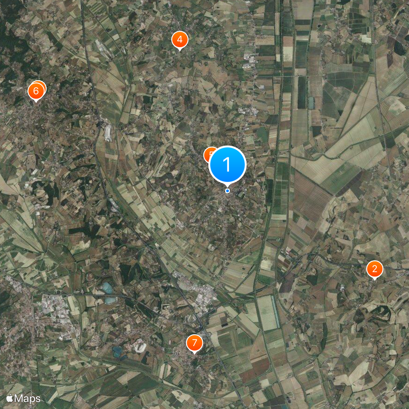 Val di Chiana Map