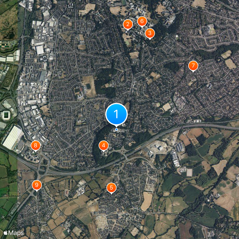European Centre for Medium-Range Weather Forecasts Map
