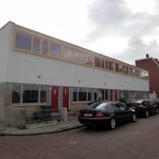 Kubusvorminge eengezinswoningen in de Kiefhoek