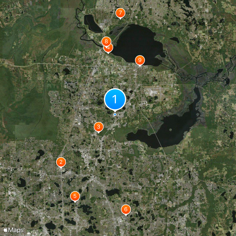 Seminole State College of Florida Map