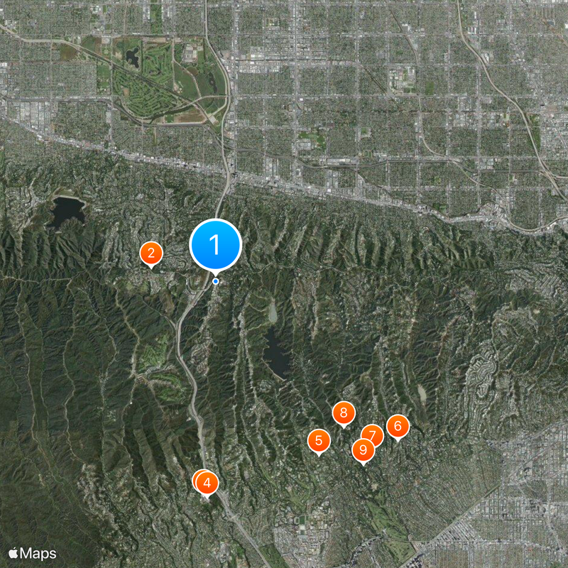 American Jewish University Map