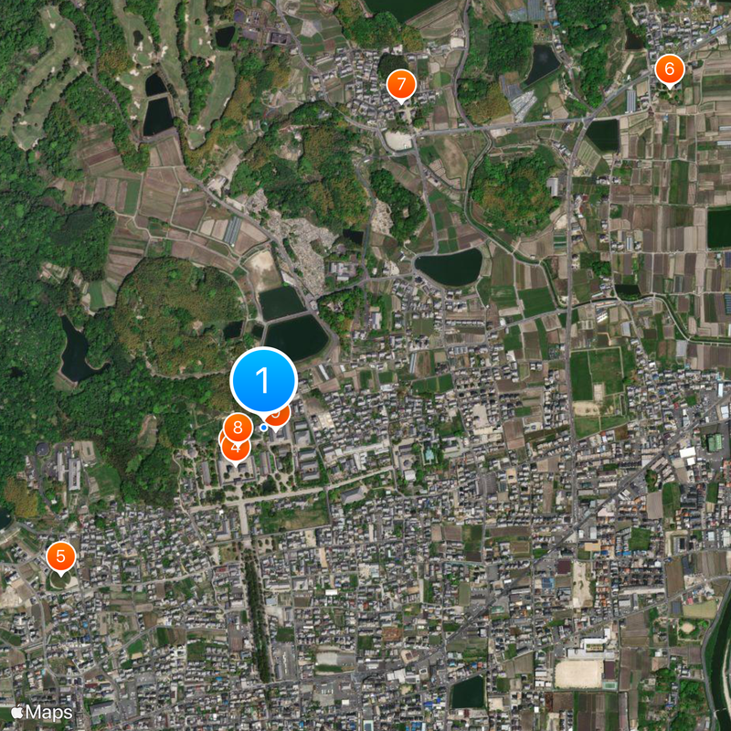 Tamamushi no zushi Carte