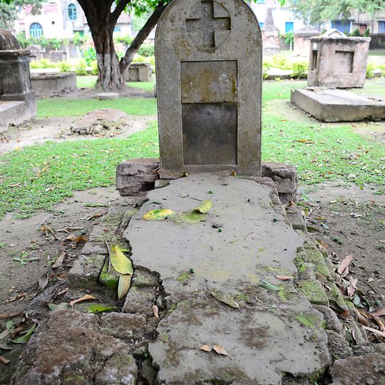 David Richardson's grave