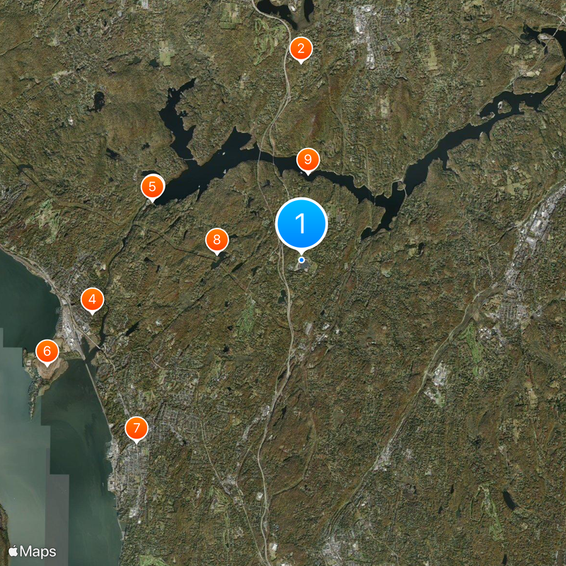 IBM Thomas J. Watson Research Center Map
